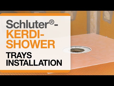 Schluter Kerdi 60-Inch x 60-Inch Center Drain Shower Tray