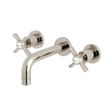 Millennium Two Handle Wall Mount Bathroom Faucet