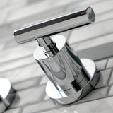 Manhattan 2-Handle 8 inch Wall Mount Bathroom Faucet