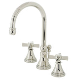 Millennium Widespread Bathroom Faucet With Brass Pop Up