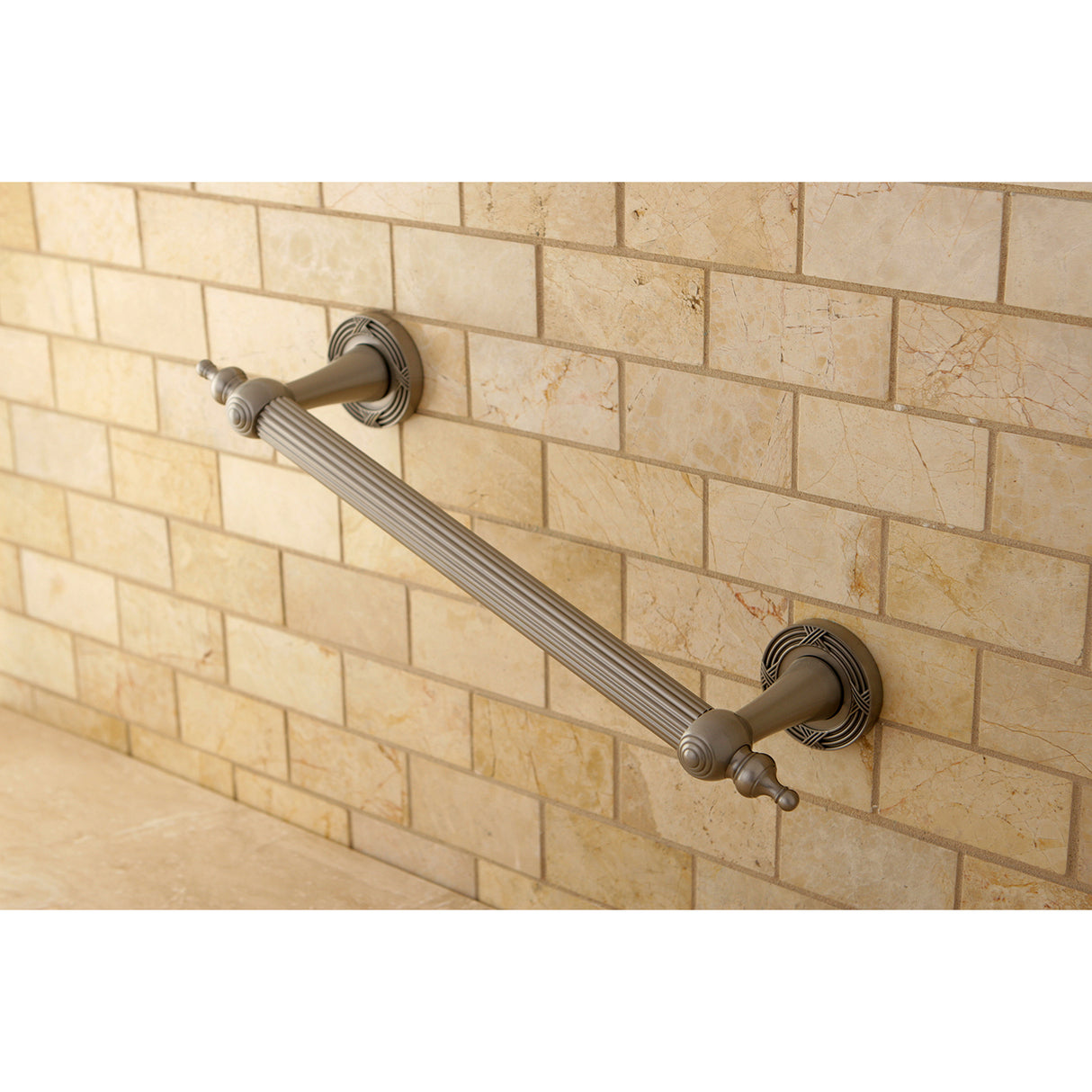 Templeton 12 In. Decorative Bathroom Grab Bar