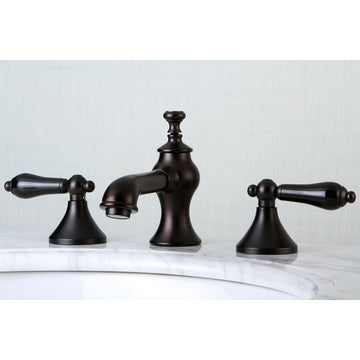 Widespread Traditional Bathroom Faucet with Brass Pop-Up