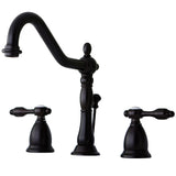 Tudor 8 inchTraditional Widespread Bathroom Faucet