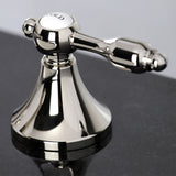 Tudor Widespread 8 Inch Bathroom Faucet