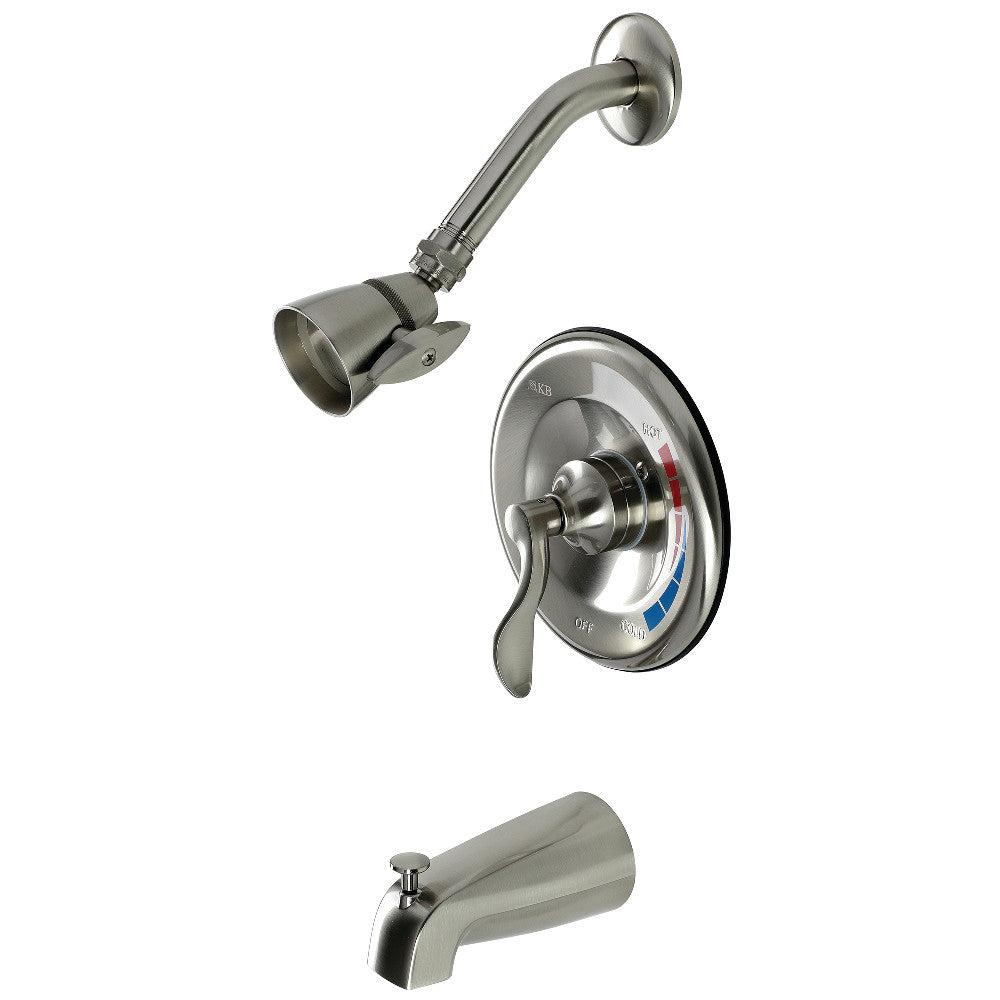 Tub and Shower Faucet In 7.1" Arm Reach Including Showerhead