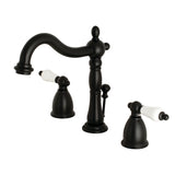 Heritage Widespread 8 Inch Tradtional Bathroom Faucet