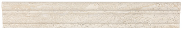 2 X 12 In Impero Reale Polished Marble Chairrail
