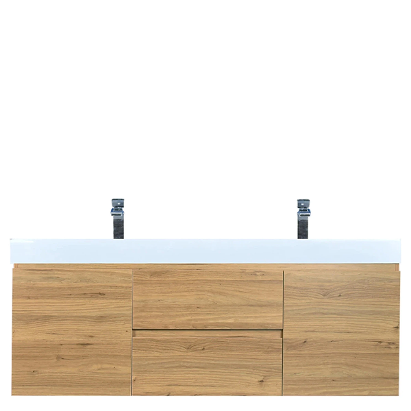 Fusion Floating / Wall Mounted Bathroom Vanity with Acrylic Sink