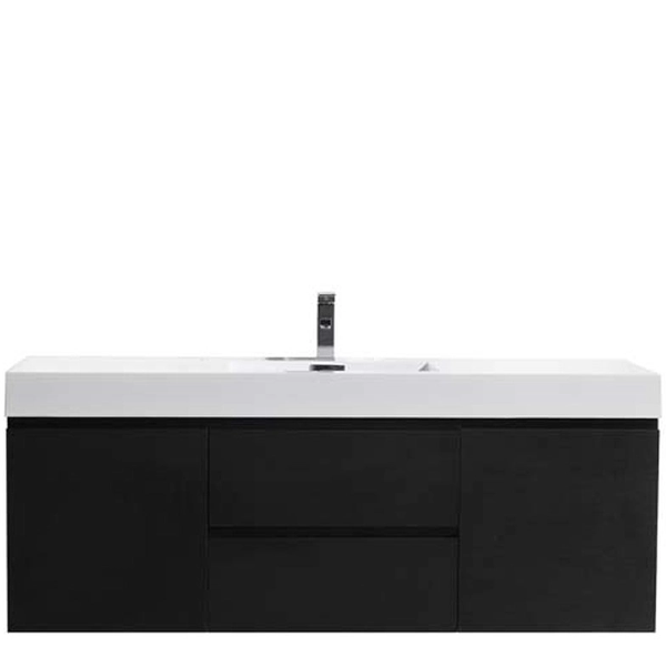 Fusion Floating / Wall Mounted Bathroom Vanity with Acrylic Sink