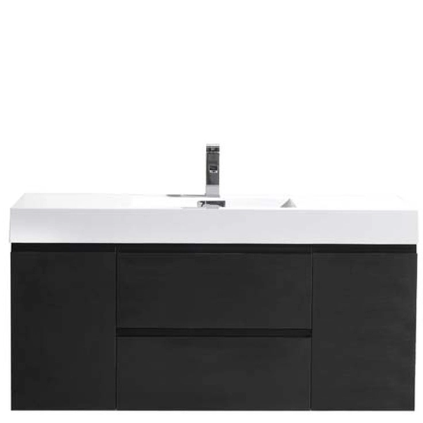 Fusion Floating / Wall Mounted Bathroom Vanity with Acrylic Sink