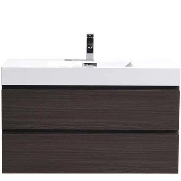Fusion Floating / Wall Mounted Bathroom Vanity with Acrylic Sink