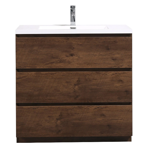 Aramco Freestanding Bathroom Vanity With Acrylic Sink & Drawers