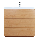 Aramco Freestanding Bathroom Vanity With Acrylic Sink & Drawers