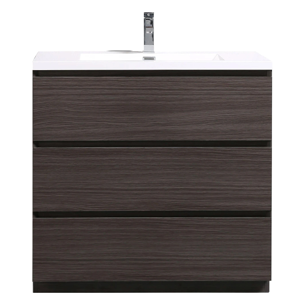 Aramco Freestanding Bathroom Vanity With Acrylic Sink & Drawers