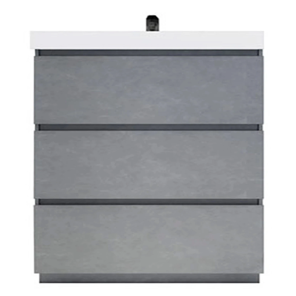 Aramco Freestanding Bathroom Vanity With Acrylic Sink & Drawers