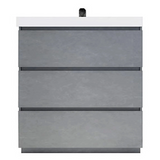 Aramco Freestanding Bathroom Vanity With Acrylic Sink & Drawers