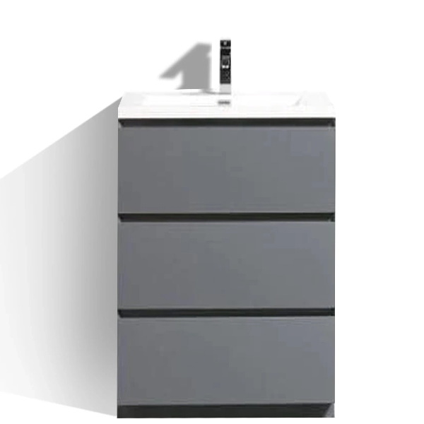 Aramco Freestanding Bathroom Vanity With Acrylic Sink & Drawers