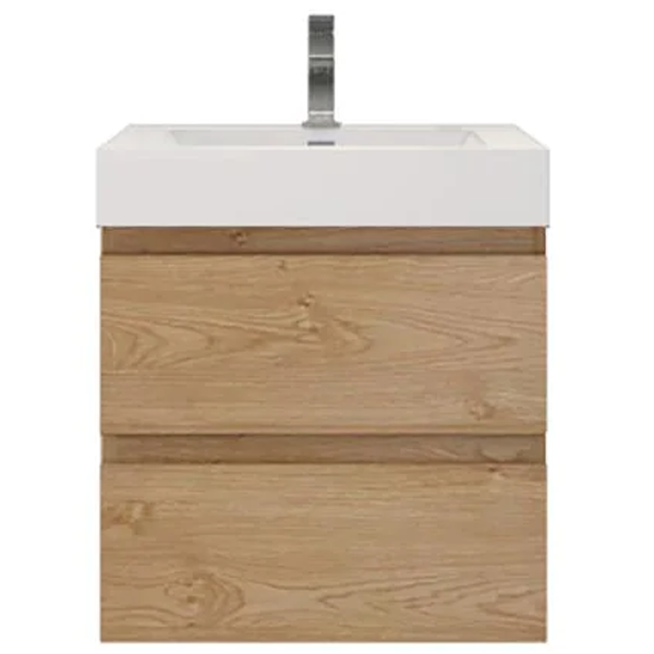 Fusion Floating / Wall Mounted Bathroom Vanity with Acrylic Sink