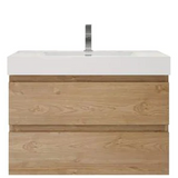 Fusion Floating / Wall Mounted Bathroom Vanity with Acrylic Sink