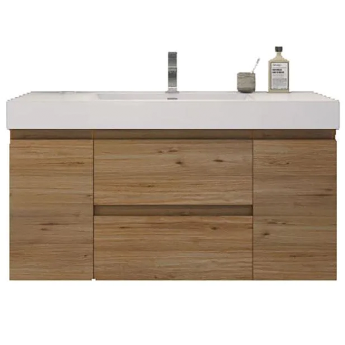 Fusion Floating / Wall Mounted Bathroom Vanity with Acrylic Sink