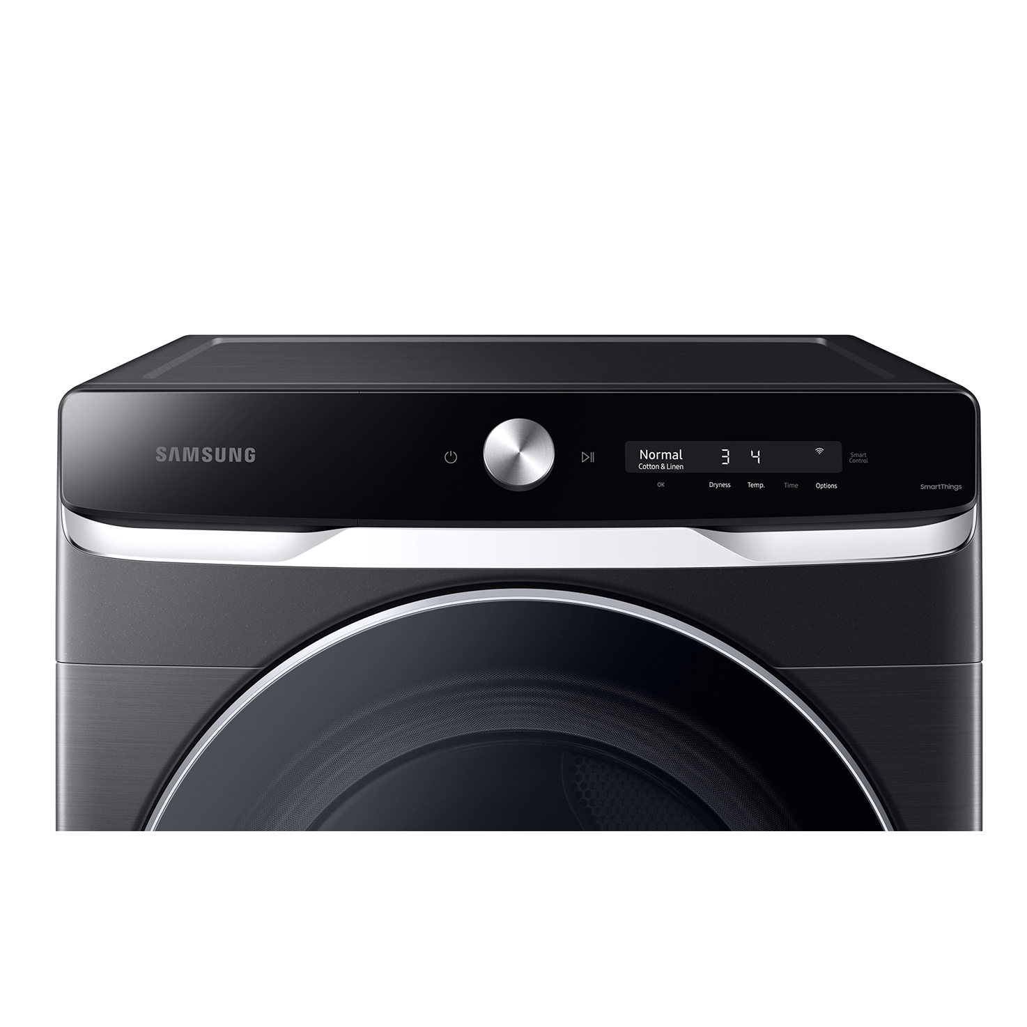 Smart Dial Electric Dryer with Super Speed Dry in Brushed Black