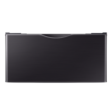 Samsung 14.2 in. Fingerprint-Resistant Brushed Black Laundry Pedestal with Storage Drawer