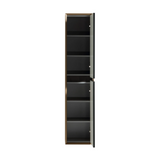 Kingdee 14 in. Floating / Wall Mounted Bathroom Linen Side Cabinet With Soft Closing Doors