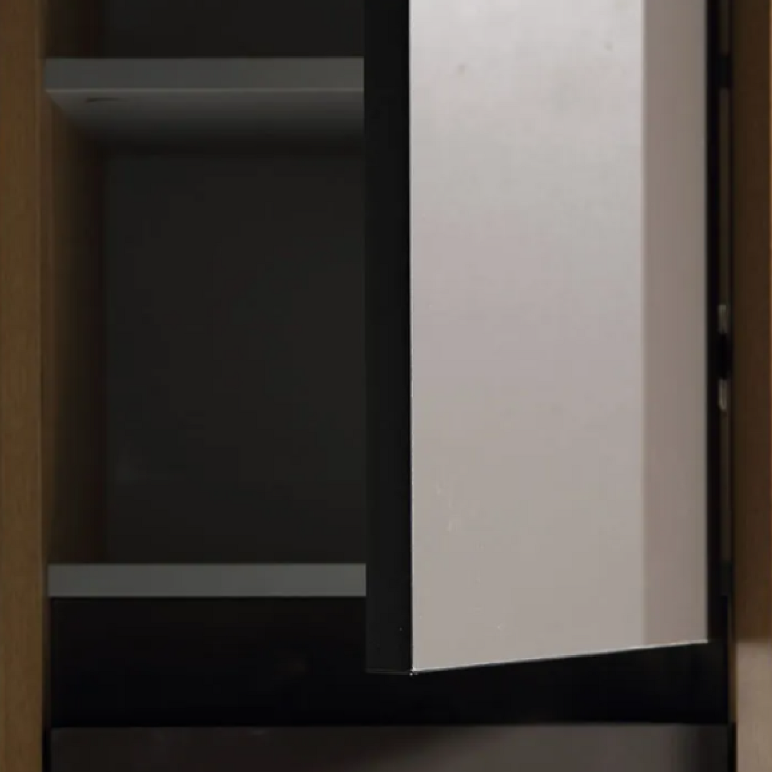 Kingdee 14 in. Floating / Wall Mounted Bathroom Linen Side Cabinet With Soft Closing Doors