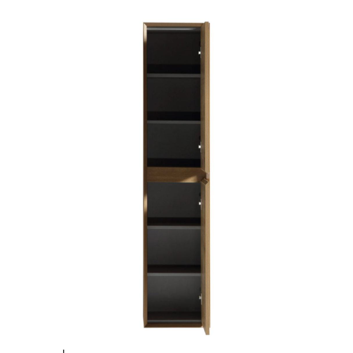 Kingdee 14 in. Floating / Wall Mounted Bathroom Linen Side Cabinet With Soft Closing Doors