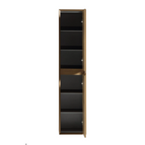 Kingdee 14 in. Floating / Wall Mounted Bathroom Linen Side Cabinet With Soft Closing Doors