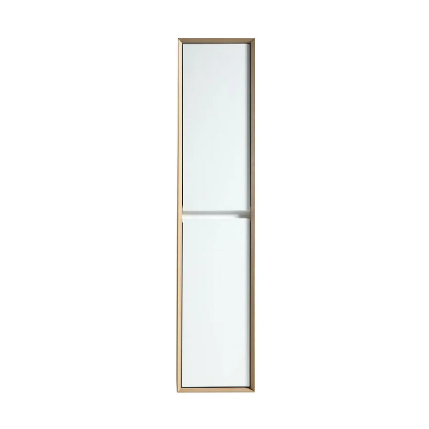 Kingdee 14 in. Floating / Wall Mounted Bathroom Linen Side Cabinet With Soft Closing Doors