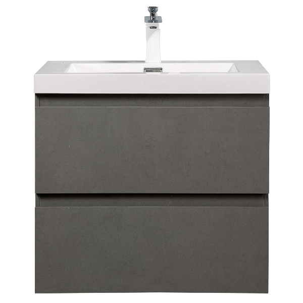 Artland Floating / Wall Mounted Bathroom Vanity With Acrylic Sink