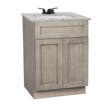 Harbor Grey Freestanding Bathroom Vanity Cabinet Without Top