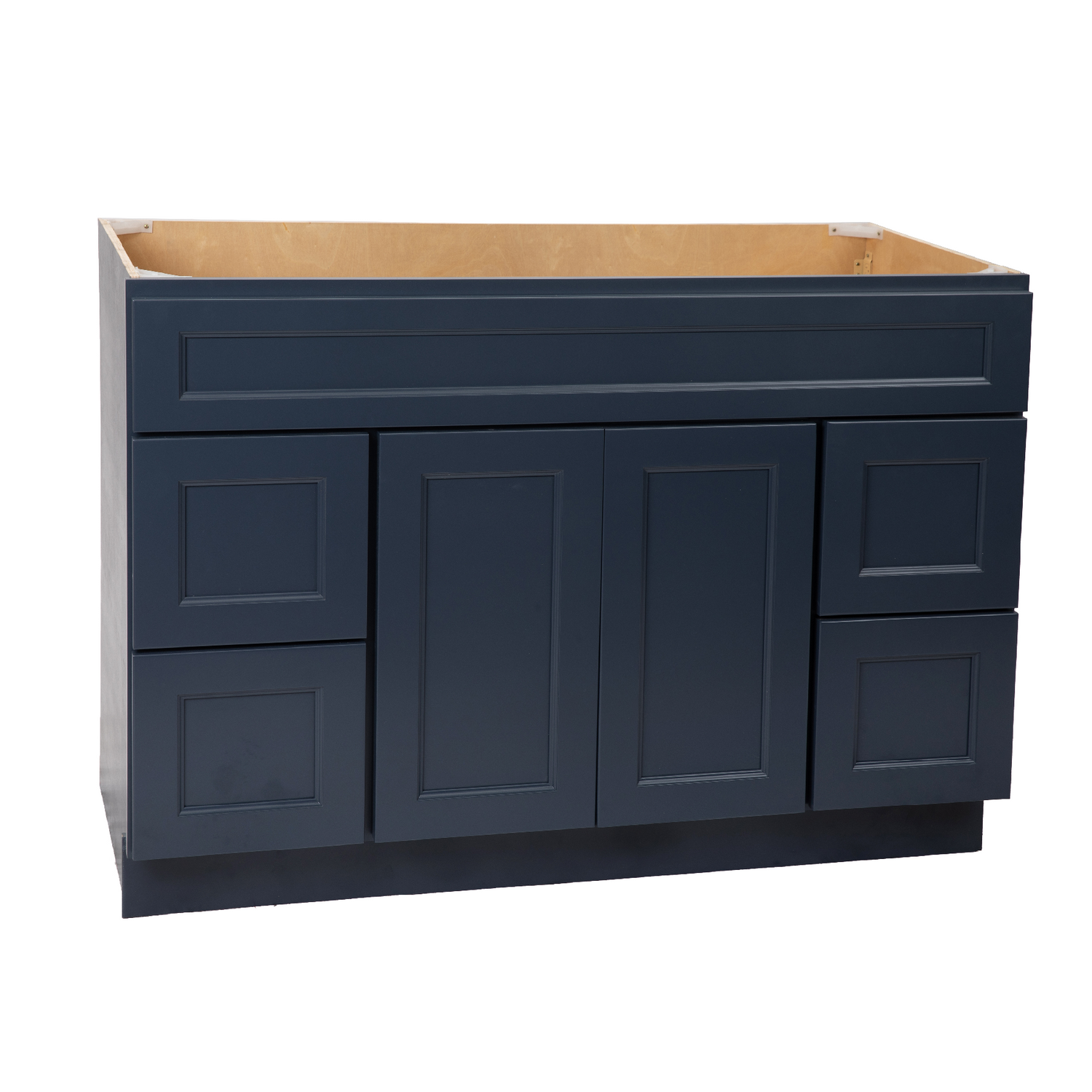 Pacific Blue Freestanding Bathroom Vanity Cabinet Without Top