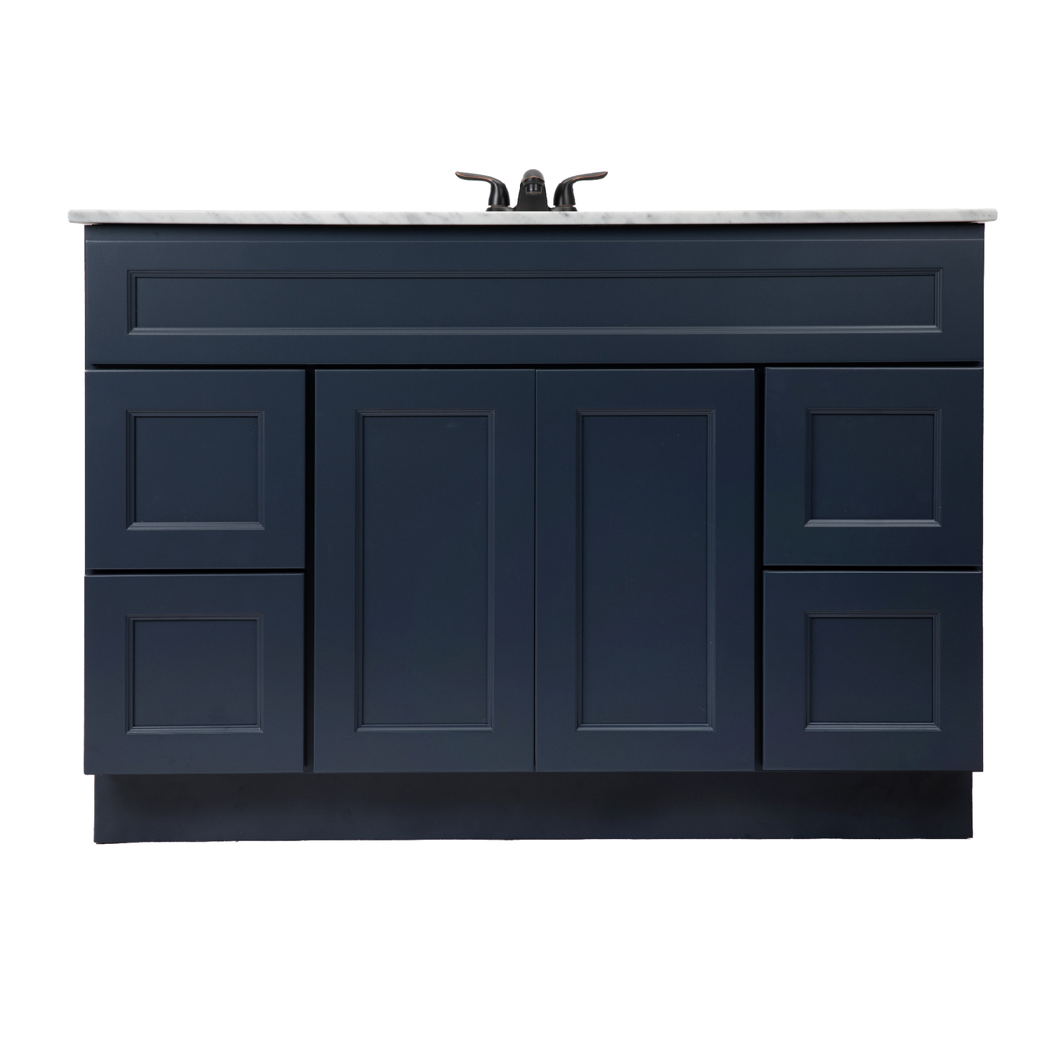 Pacific Blue Freestanding Bathroom Vanity Cabinet Without Top