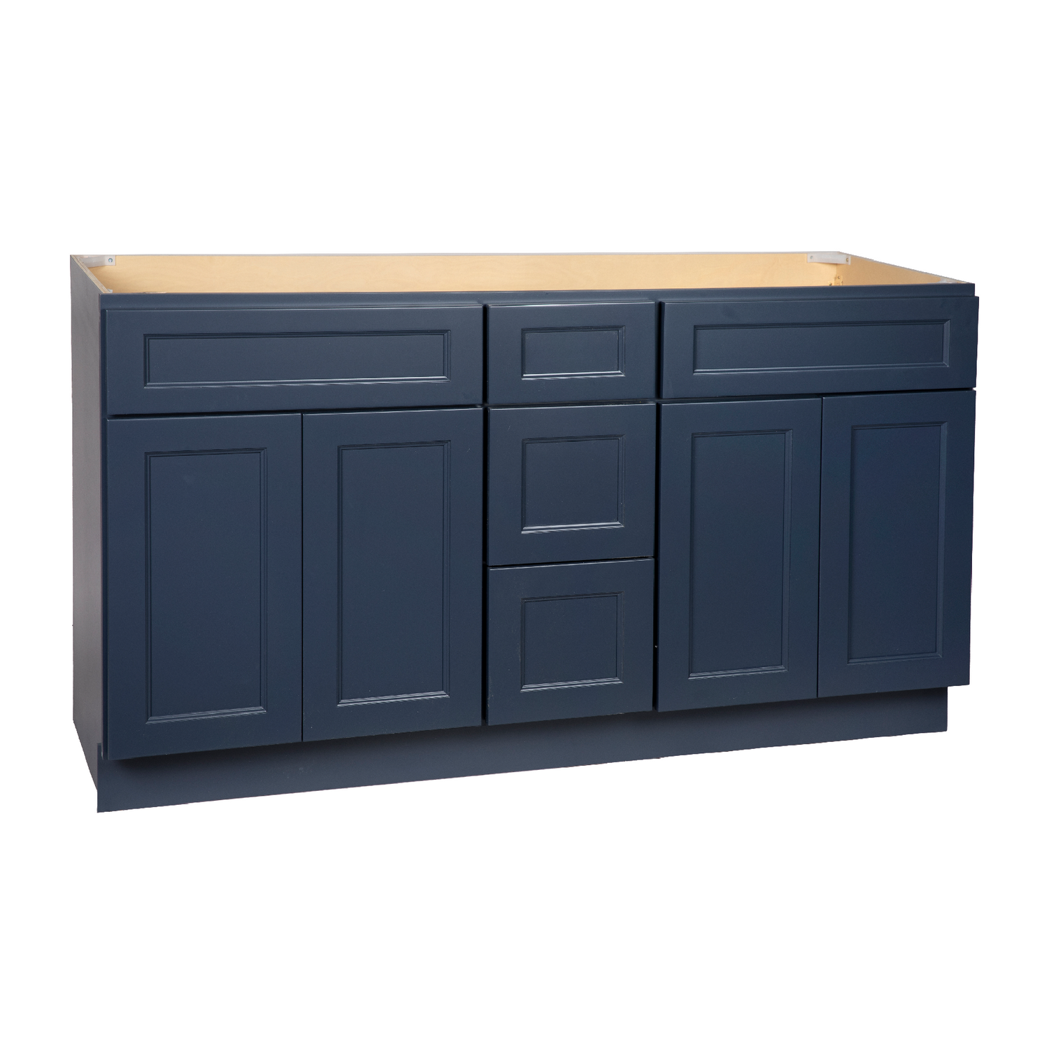 Pacific Blue Freestanding Bathroom Vanity Cabinet Without Top