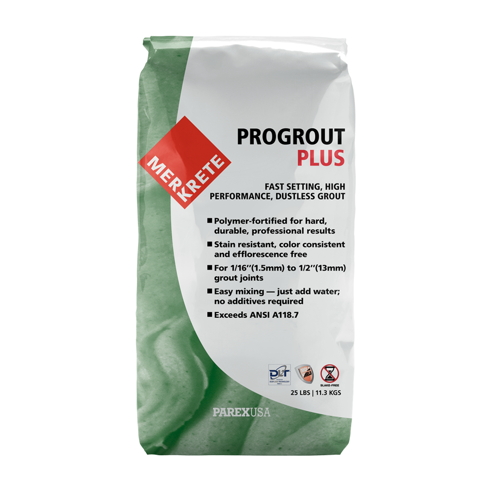 Merkrete ProGrout Plus Bright White Sanded Grout 25 lb.
