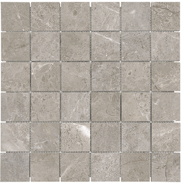 2 X 2 In Ritz Gray Polished Marble Mosaic