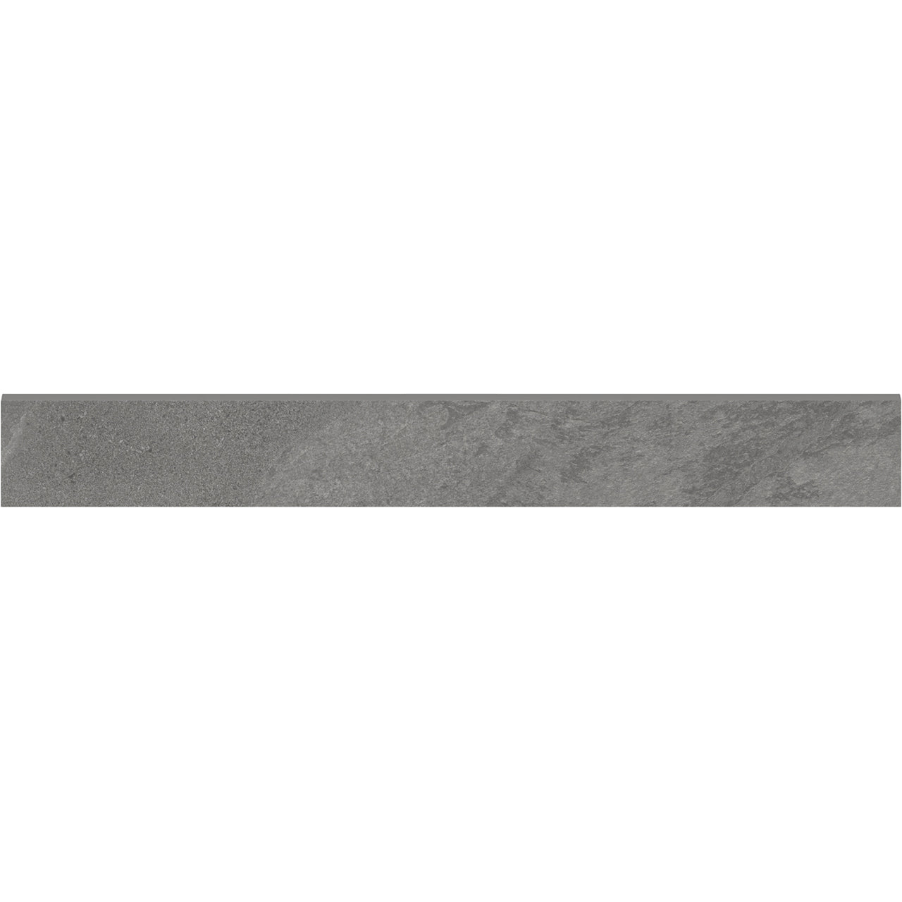 3 X 24 In Nord Chromium Matte Color Body Porcelain Bullnose