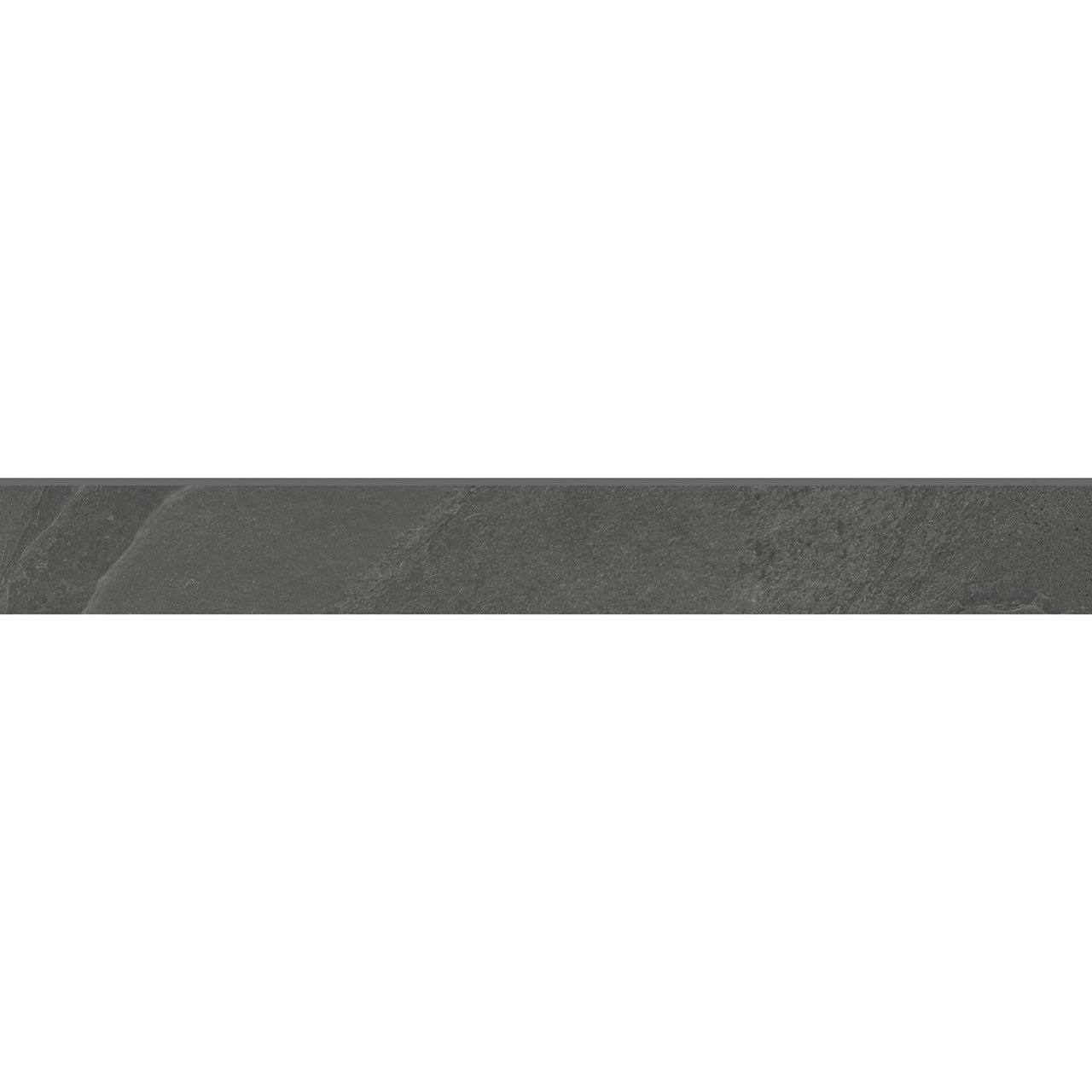 3 X 24 In Nord Carbon Matte Color Body Porcelain Bullnose