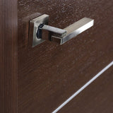 Mia 4H Interior Door in Wenge Finish