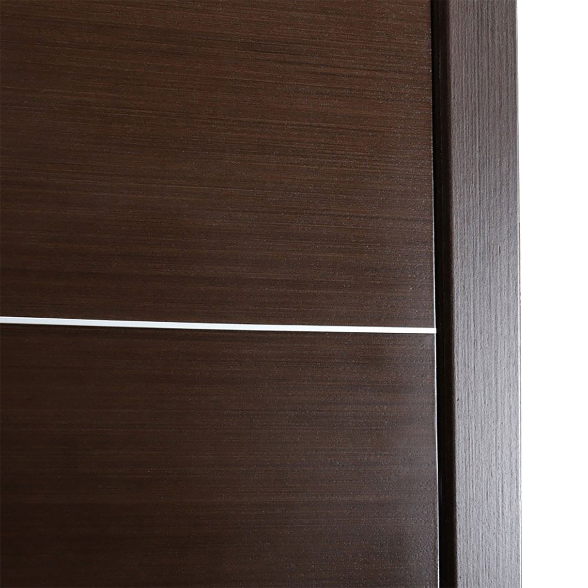 Mia 4H Interior Door in Wenge Finish