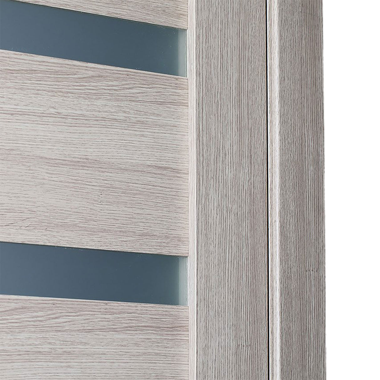 Leora Vetro Interior Door in Shambor Finish