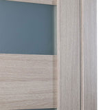 Mirella Vetro Interior Door in Shambor Finish