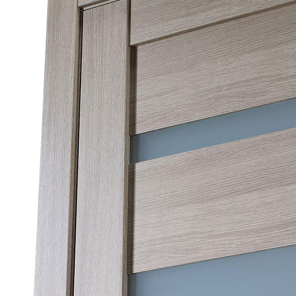 Mirella Vetro Interior Door in Shambor Finish