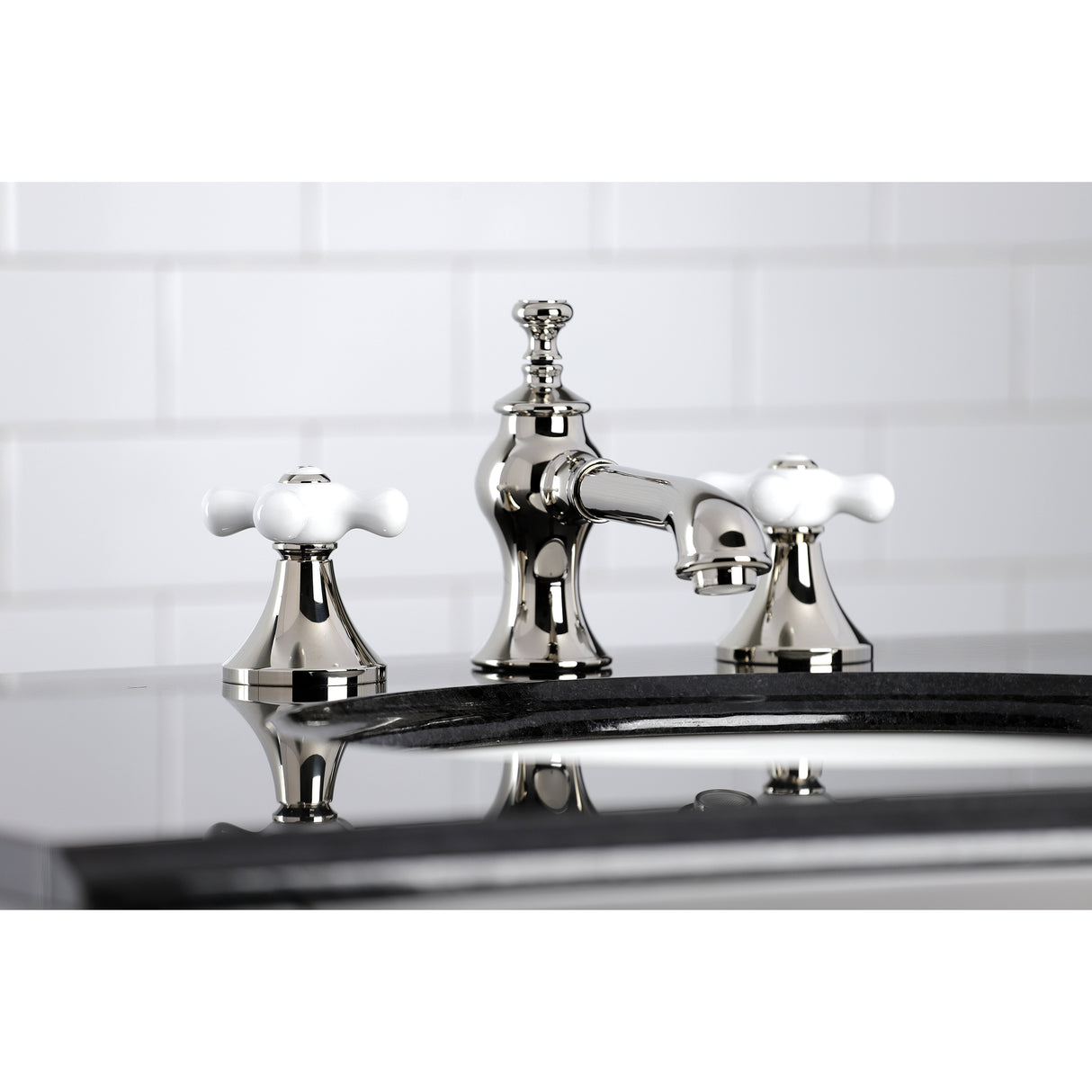 Vintage 8 inch Widespread Bathroom Faucet