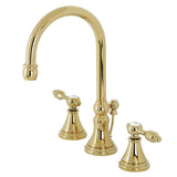 Tudor Widespread Bathroom Faucet W/ Brass Pop Up