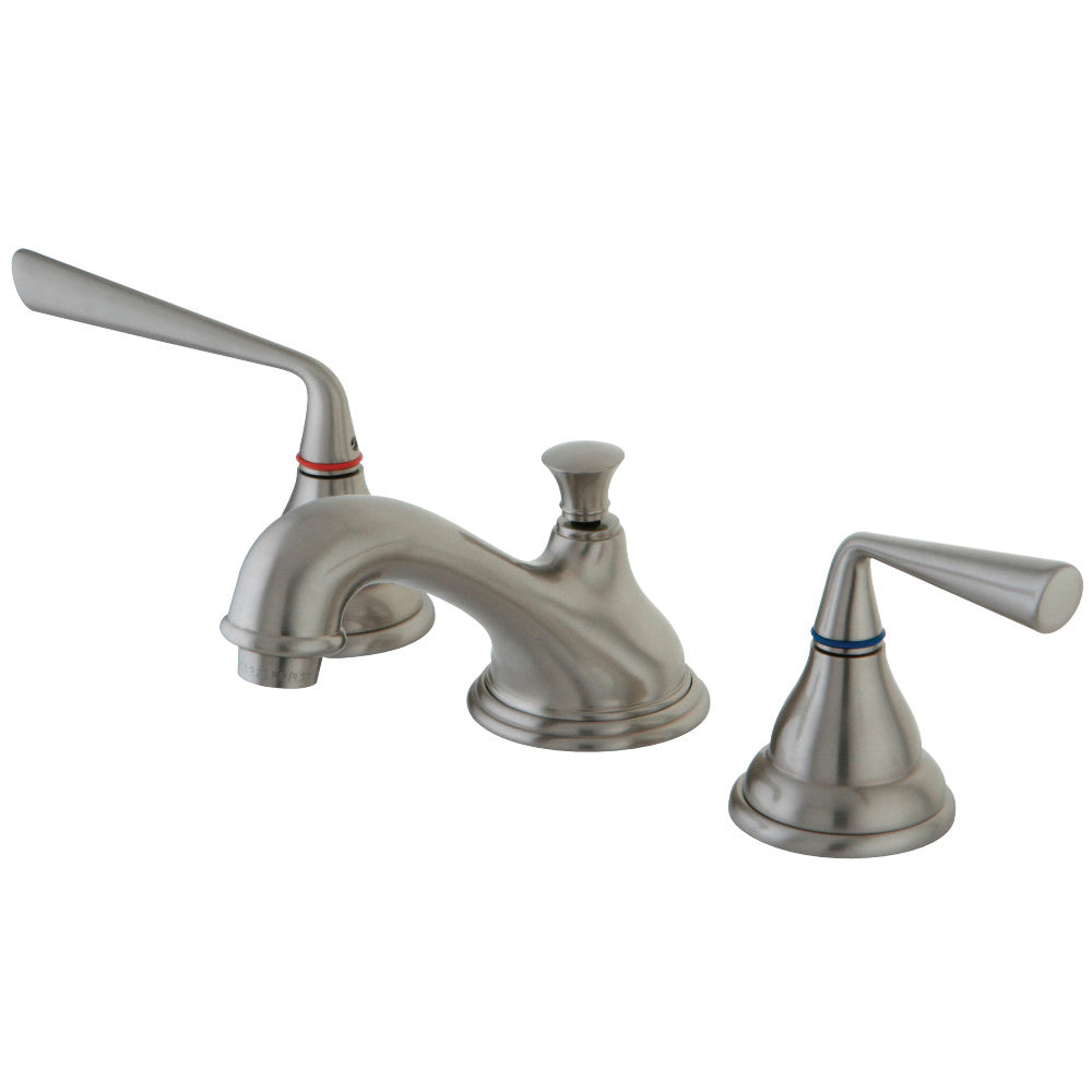 Silver Sage 8 inch Traditional Widespread Bathroom Faucet