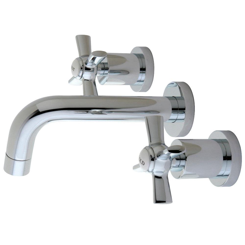 Millennium Two Handle Wall Mount Bathroom Faucet