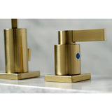 NuvoFusion Widespread Modern Bathroom Faucet